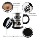 BlendMaster Self-Stirring Stainless Steel coffee mug 13.5 Oz