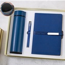 ExecuSet: The Ultimate Corporate Gift Collection- Executive Gift Set 18 Oz Tumbler, A5 Leatherette Padfolio and Pen