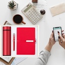 ExecuSet: The Ultimate Corporate Gift Collection- Executive Gift Set 18 Oz Tumbler, A5 Leatherette Padfolio and Pen