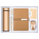ExecuSet: The Ultimate Corporate Gift Collection- Luxury Gift Set Pen, 18 Oz Tumbler, A5 Leatherette Padfolio and 8GB USB Flash disk, Business Card Case