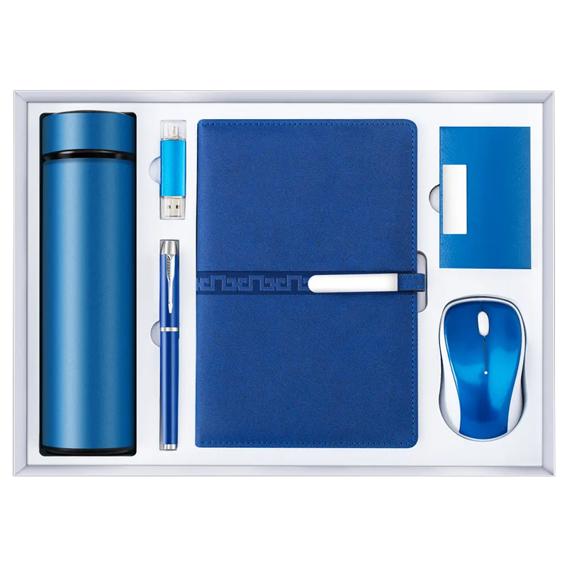 ExecuSet: The Ultimate Corporate Gift Collection- Luxury Gift Set Pen, 18 Oz Tumbler, A5 Leatherette Padfolio and 8GB USB Flash disk, Business Card Case