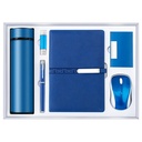 ExecuSet: The Ultimate Corporate Gift Collection- Luxury Gift Set Pen, 18 Oz Tumbler, A5 Leatherette Padfolio and 8GB USB Flash disk, Business Card Case