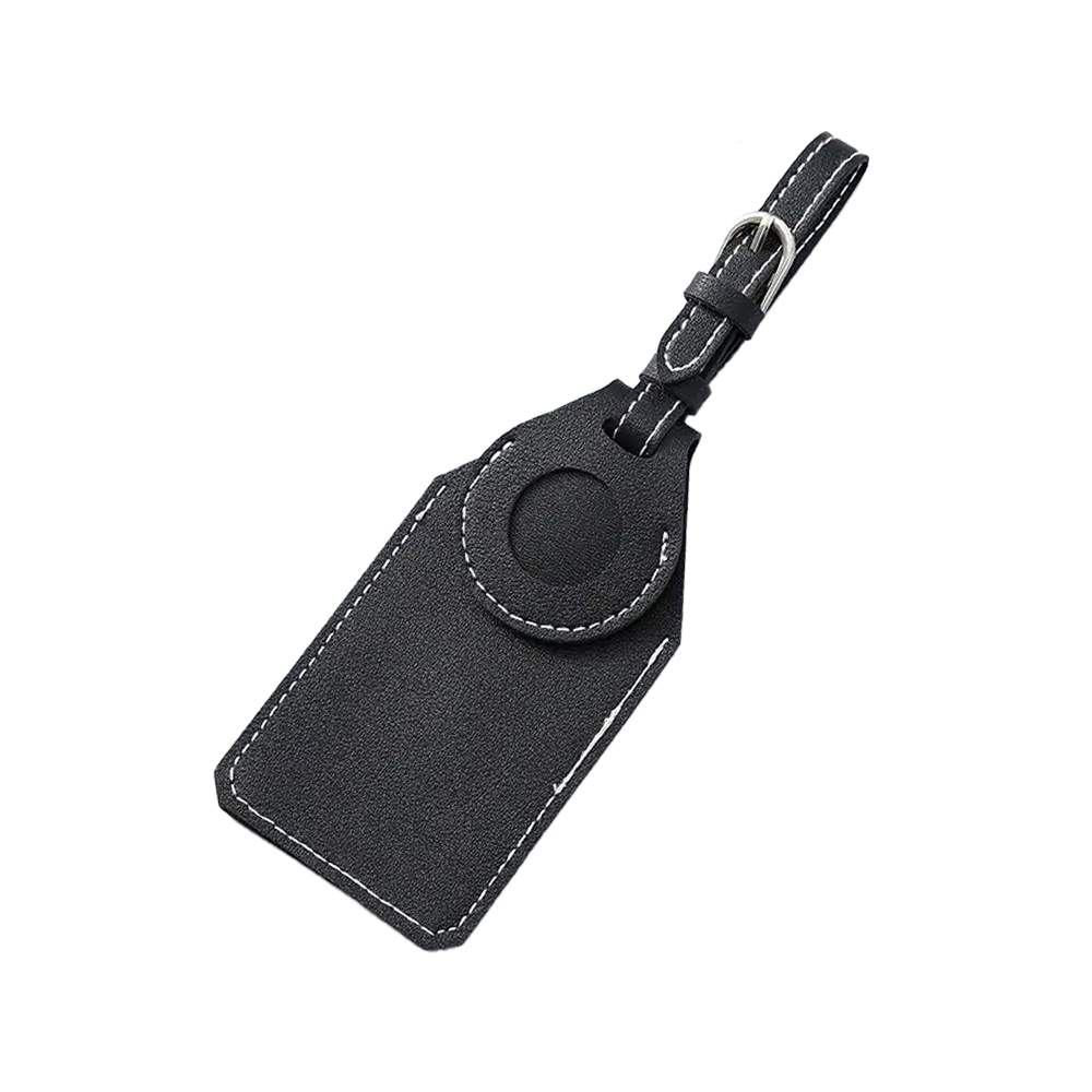Leatherette Airtag Luggage Tag