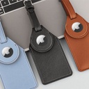 Leatherette Airtag Luggage Tag