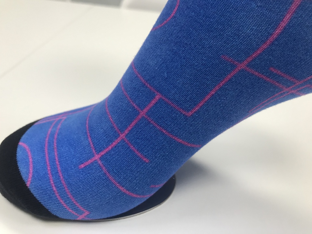 Low Minimum Order Cotton Knit In Custom Socks - Medium Crew