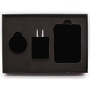 Luxury Gift Set Power Bank, Wall Charger and Phone Stand