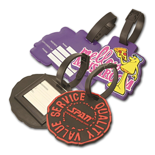 Full Custom PVC Luggage Tag
