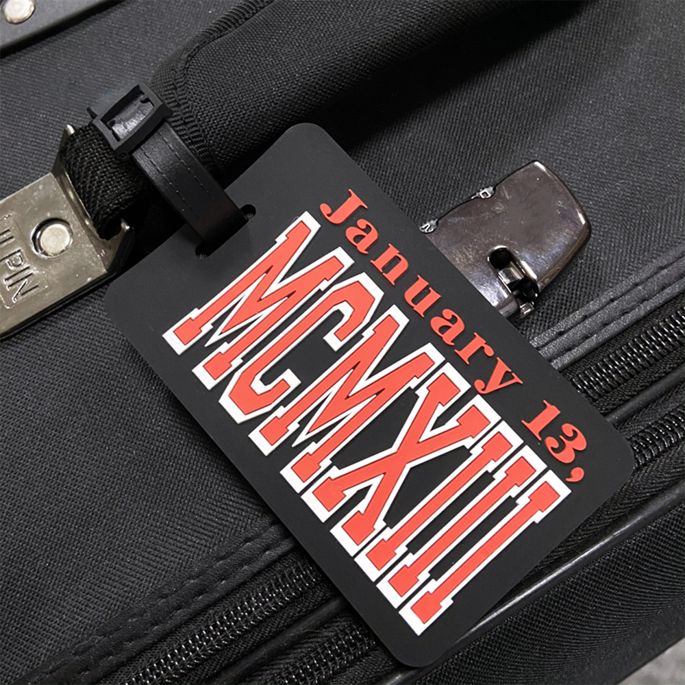 Full Custom PVC Luggage Tag