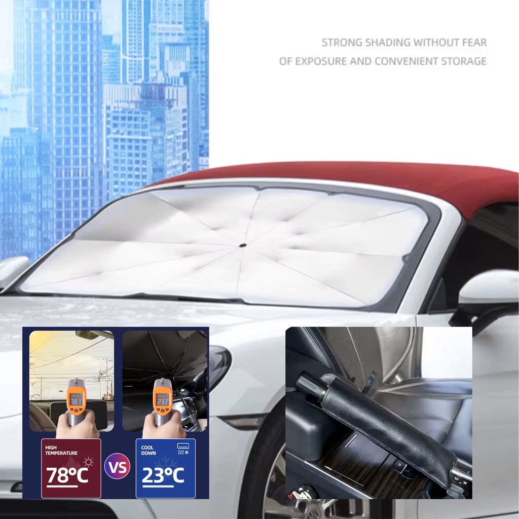 Car Shade Umbrella, 31" x 55". ST9753