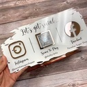 Custom Acrylic Advertising Display Sign. NFC4357