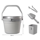 Everich Stainless Steel Cooler Bucket with Handle - 1.8 Gallons. NY2242
