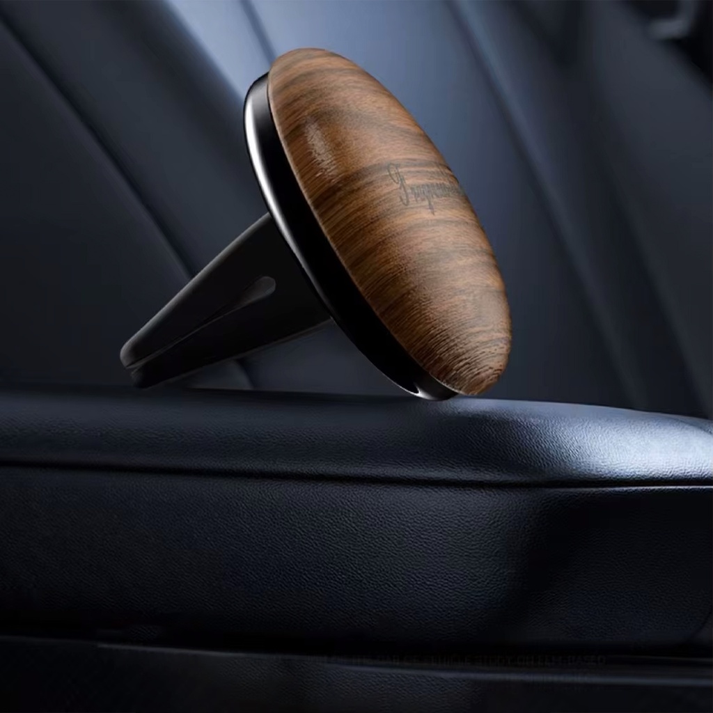 Luxury Wooden Pen with Silicone Grip and Golden Trim. GJ1255