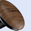 Luxury Wooden Pen with Silicone Grip and Golden Trim. GJ1255