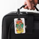 Magic'Tap NFC Smart Leatherette Luggage Tag. NFC2674