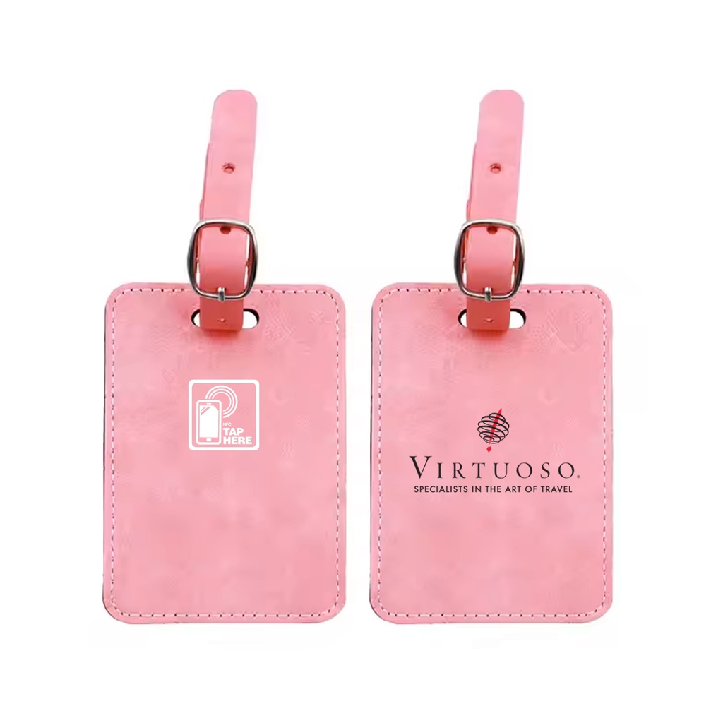 Magic'Tap NFC Smart Leatherette Luggage Tag. NFC2674