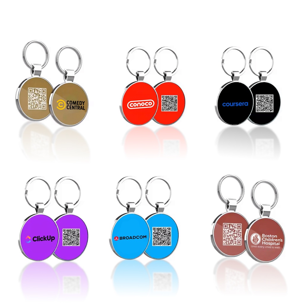 NFC Alloy Keychain - Epoxy. NFC8130