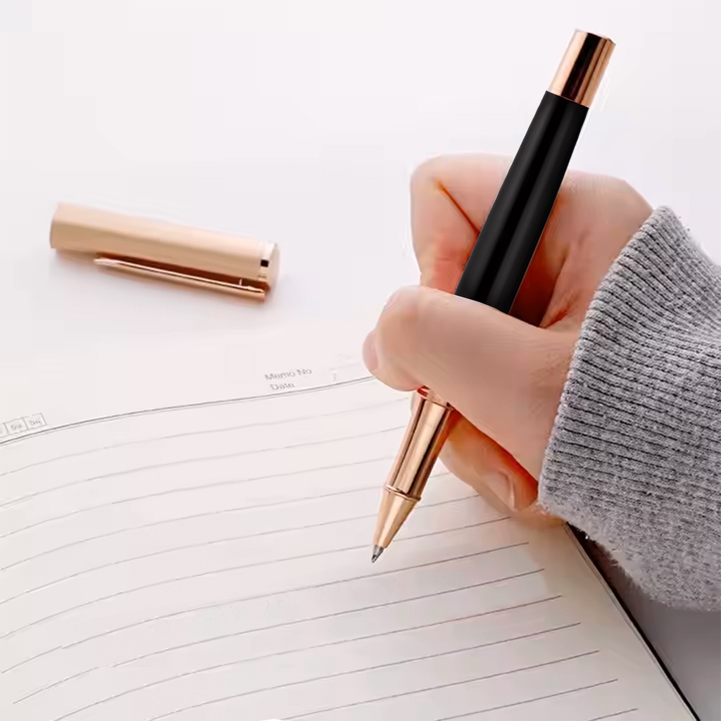 Rose Golden Cap Metal Pen,. TU5500