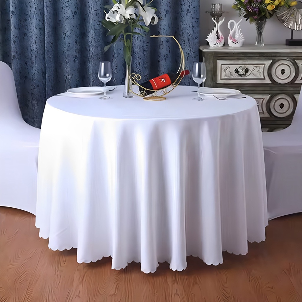 Round Polyester Tablecloth. GR9012
