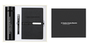 ExecuSet: The Ultimate Corporate Gift Collection- Executive Gift Set 18 Oz Tumbler, A5 Leatherette Padfolio and Pen. ST3969
