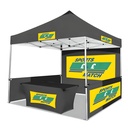 10' x 10' Canopy Tent - Vibrant Custom Design. TN9141