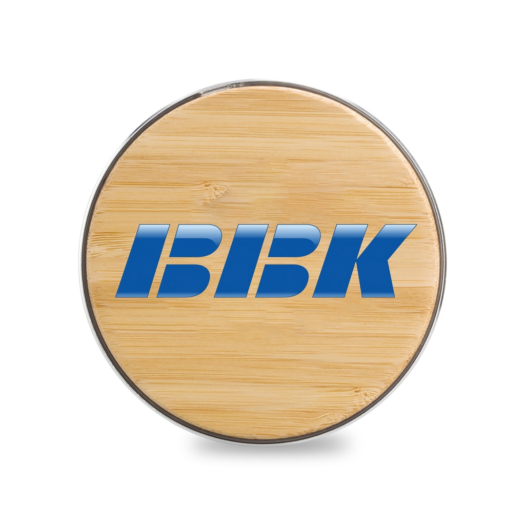 15W Qi Wireless Charger - Bamboo. PWB3418