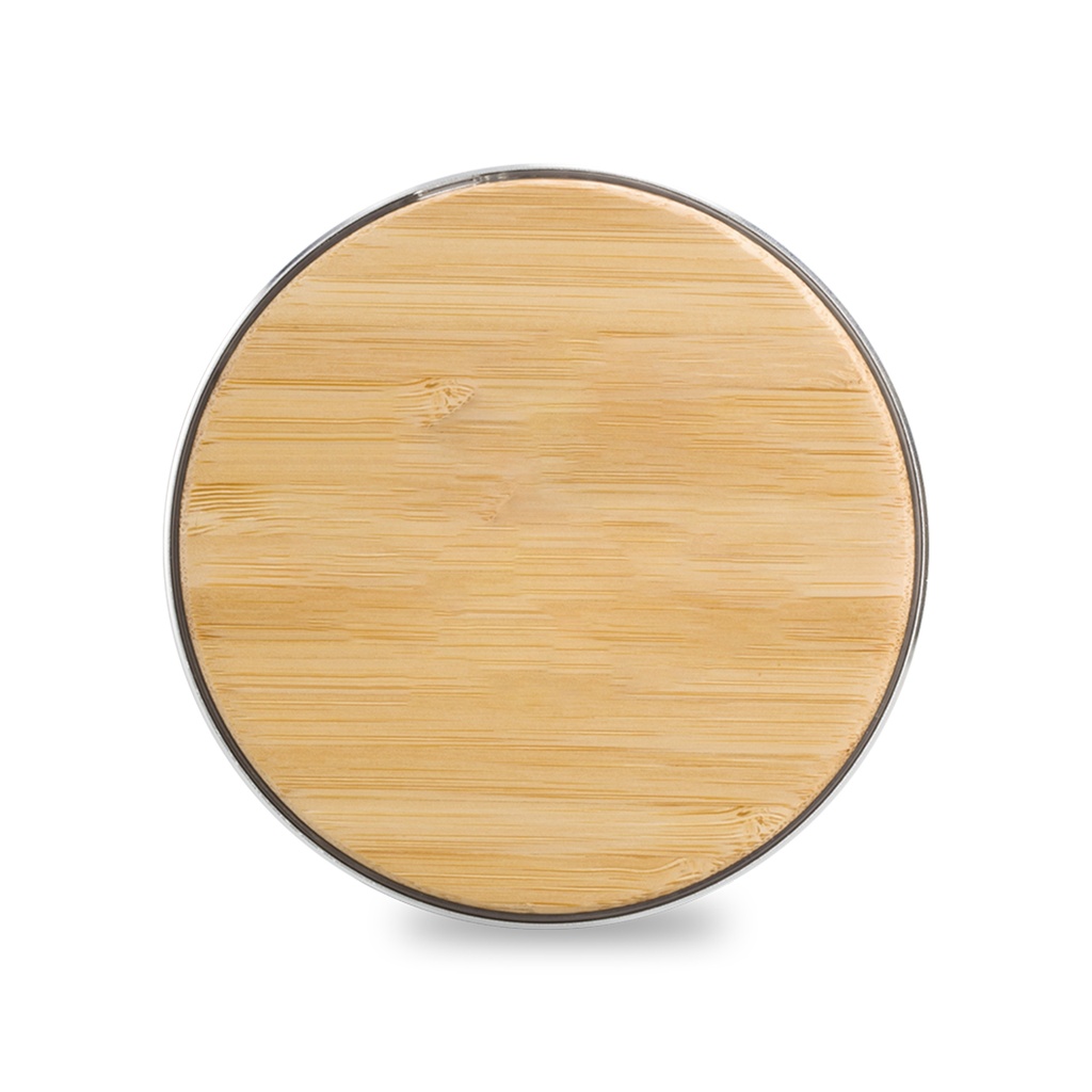 15W Qi Wireless Charger - Bamboo. PWB3418