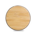 15W Qi Wireless Charger - Bamboo. PWB3418