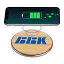 15W Qi Wireless Charger - Bamboo. PWB3418