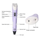 3D SmartPen: Vibrant Colors DIY Printing Fun for Children. SP5491