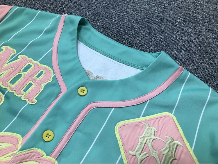 UPHILL™ Homerun Tackle Twill Baseball Jersey with Buttons. BB4065