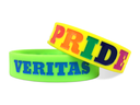 Sprinters 3/4" Custom Silicone Bracelet - Colorful