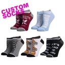 Low Cut Custom Cotton Sock - Knit-In