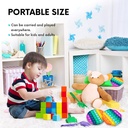 Pop It Fidget Toy - Circle Full color