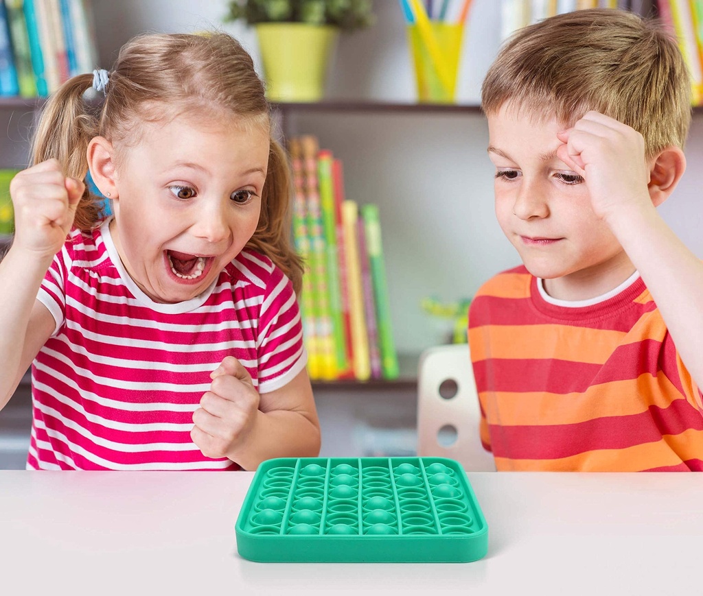 Pop It Fidget Toy - Octagon Full color