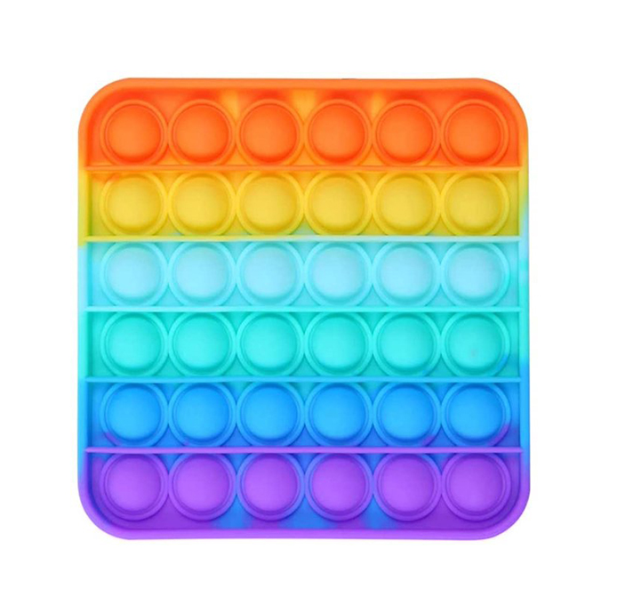 Pop It Fidget Toy - Square Full color