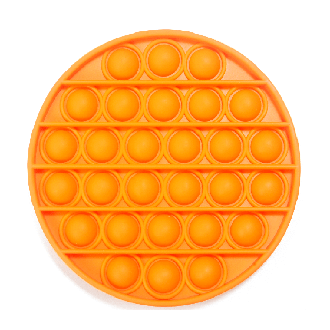 Pop It Fidget Toy - Circle Full color