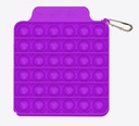 Pop It Fidget Toy - Square w/ Carabiner