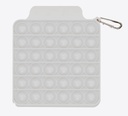 Pop It Fidget Toy - Square w/ Carabiner