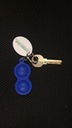Mini Pop-It Fidget Keychain w/ Imprinted Tag