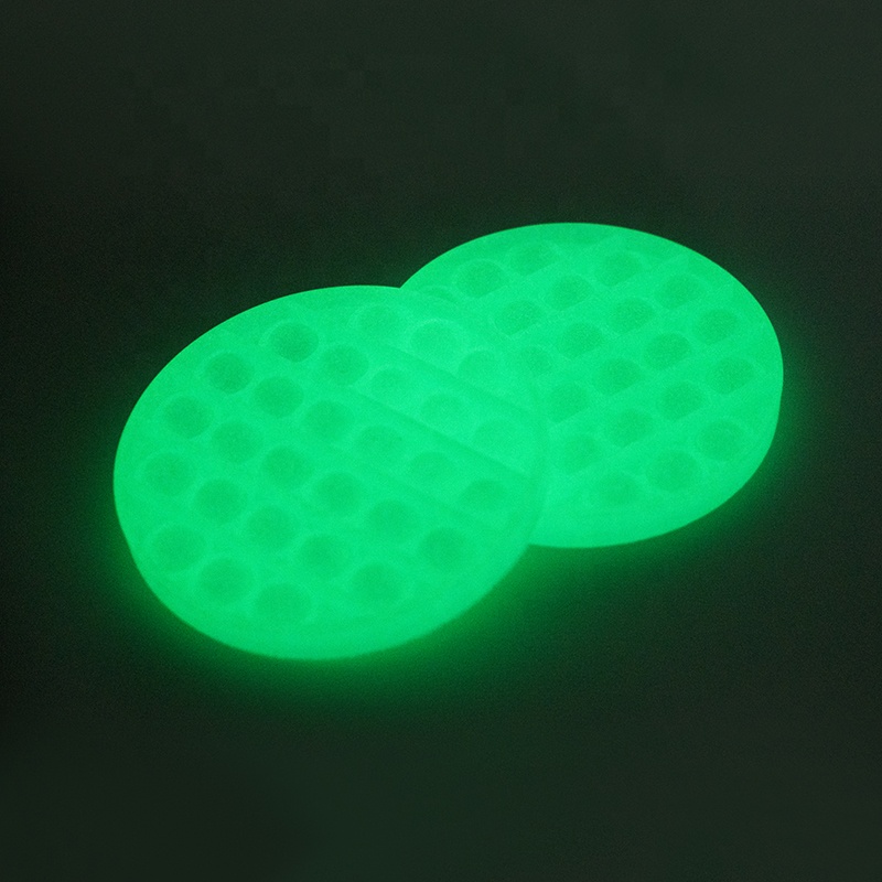 Luminous Pop It Fidget Toy - Circle Full Color