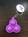 Pop-It Fidget Keychain w/ Imprinted Tag