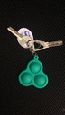 Pop-It Fidget Keychain w/ Imprinted Tag