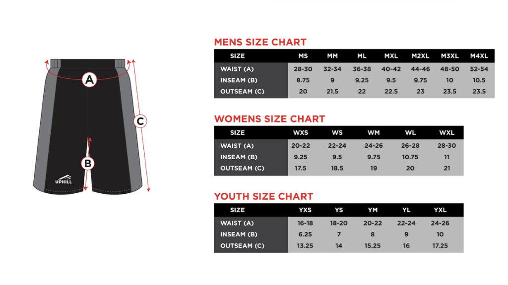 SS1257 Size Chart