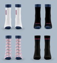 Custom Combed Cotton Athletic Sock - Knit-In