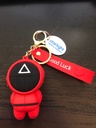 Squid Game Pop-It Pouch w/ Custom Printed Key Tag