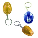Safety Helmet Flashlight Keychain