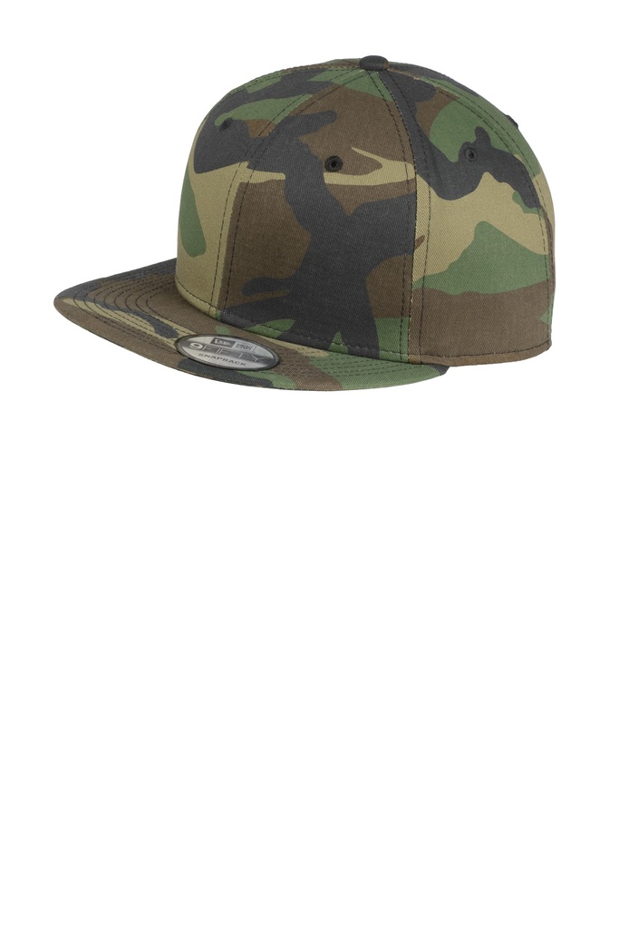 Embroidery New Era® - Flat Bill Snapback Cap. 