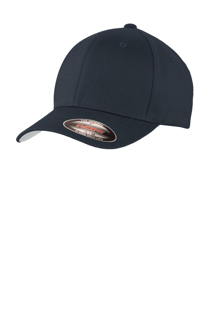 Embroidery Port Authority® Flexfit® Wool Blend Cap. 