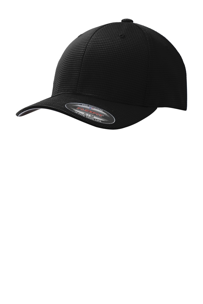 Embroidery Sport-Tek® Flexfit® Grid Texture Cap. 