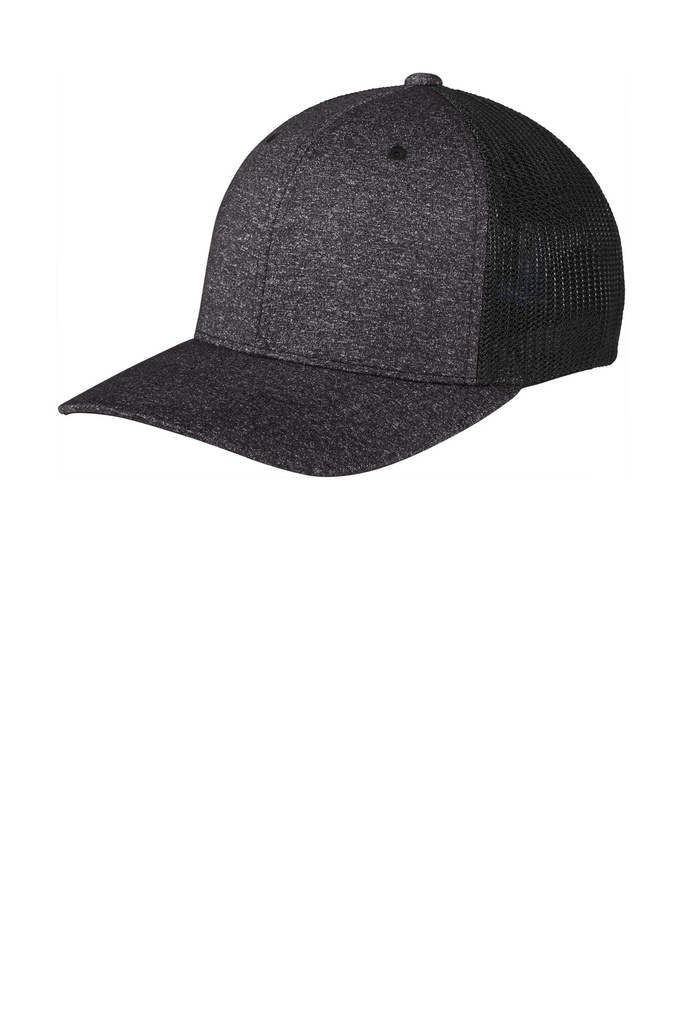Embroidery Port Authority ® Flexfit ® Melange Mesh Back Trucker Cap 
